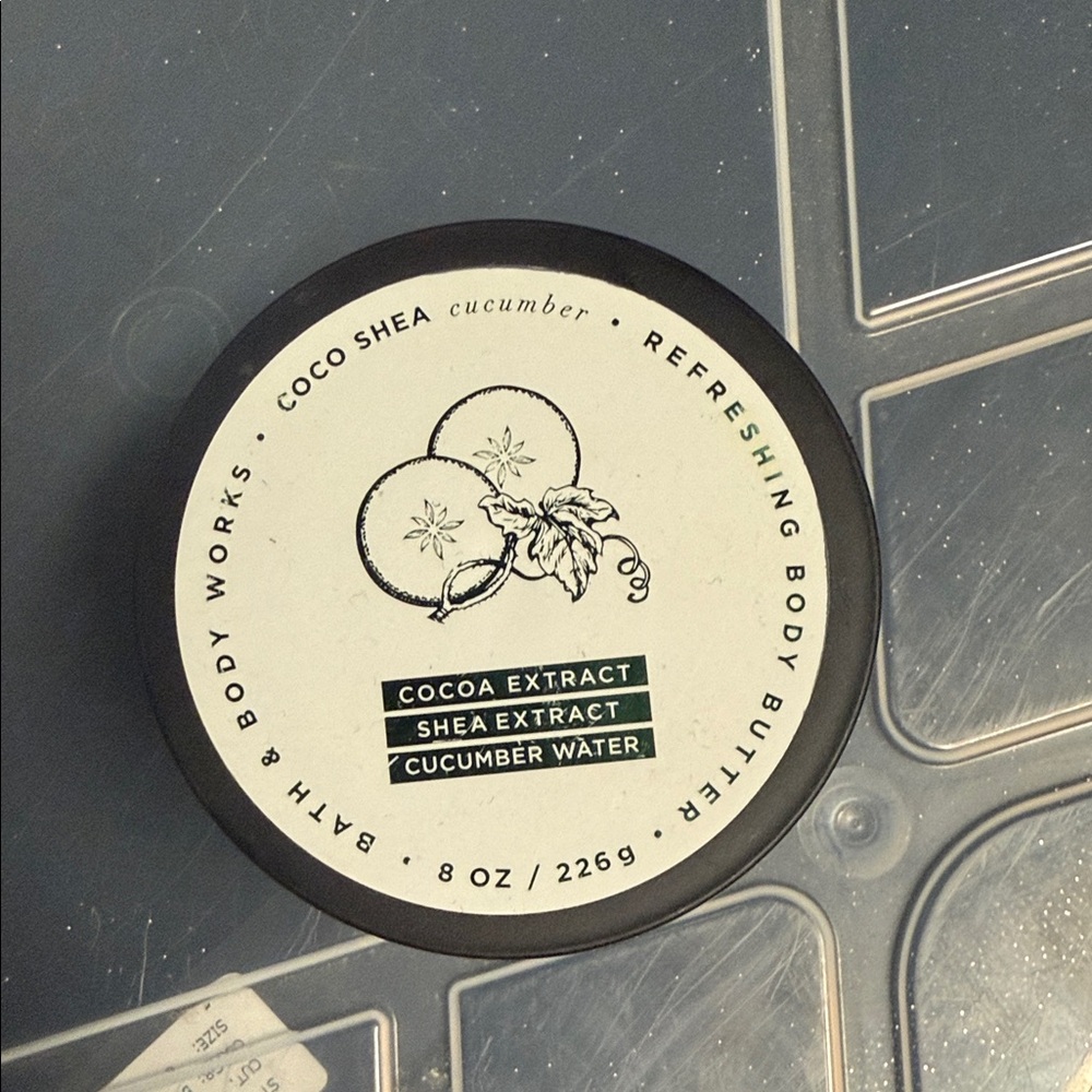 Bath & Body Works Cocoa Shea Cucumber Body Butter